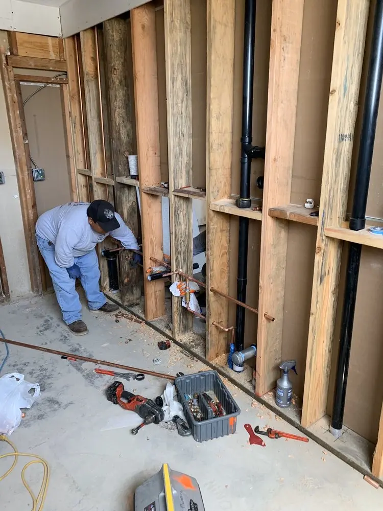 Commercial rough-in plumbing for Gas Line Repair in Vernal